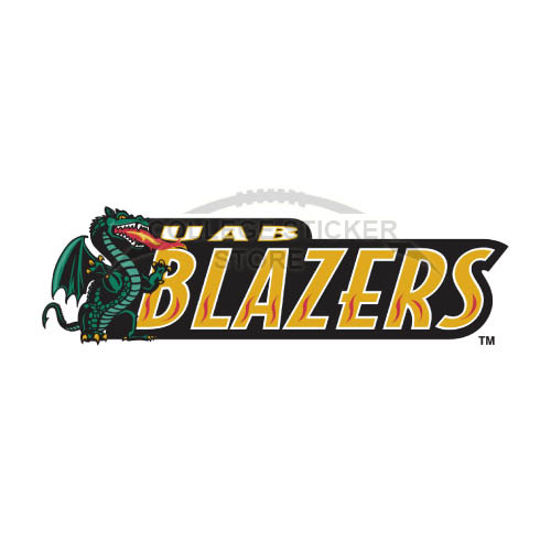 Diy UAB Blazers Iron-on Transfers (Wall Stickers)NO.6631